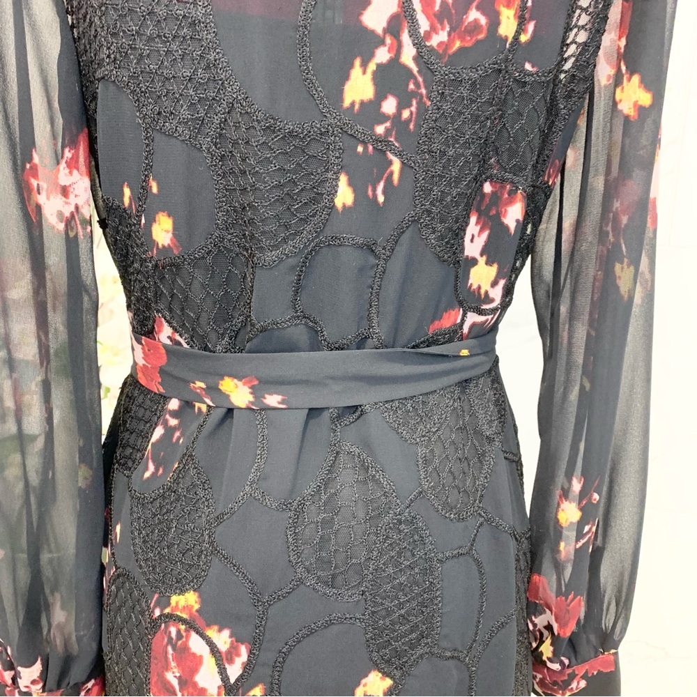 NWT Reiss Rakel Floral Mini Dress 2NWT - Picture 5 of 16